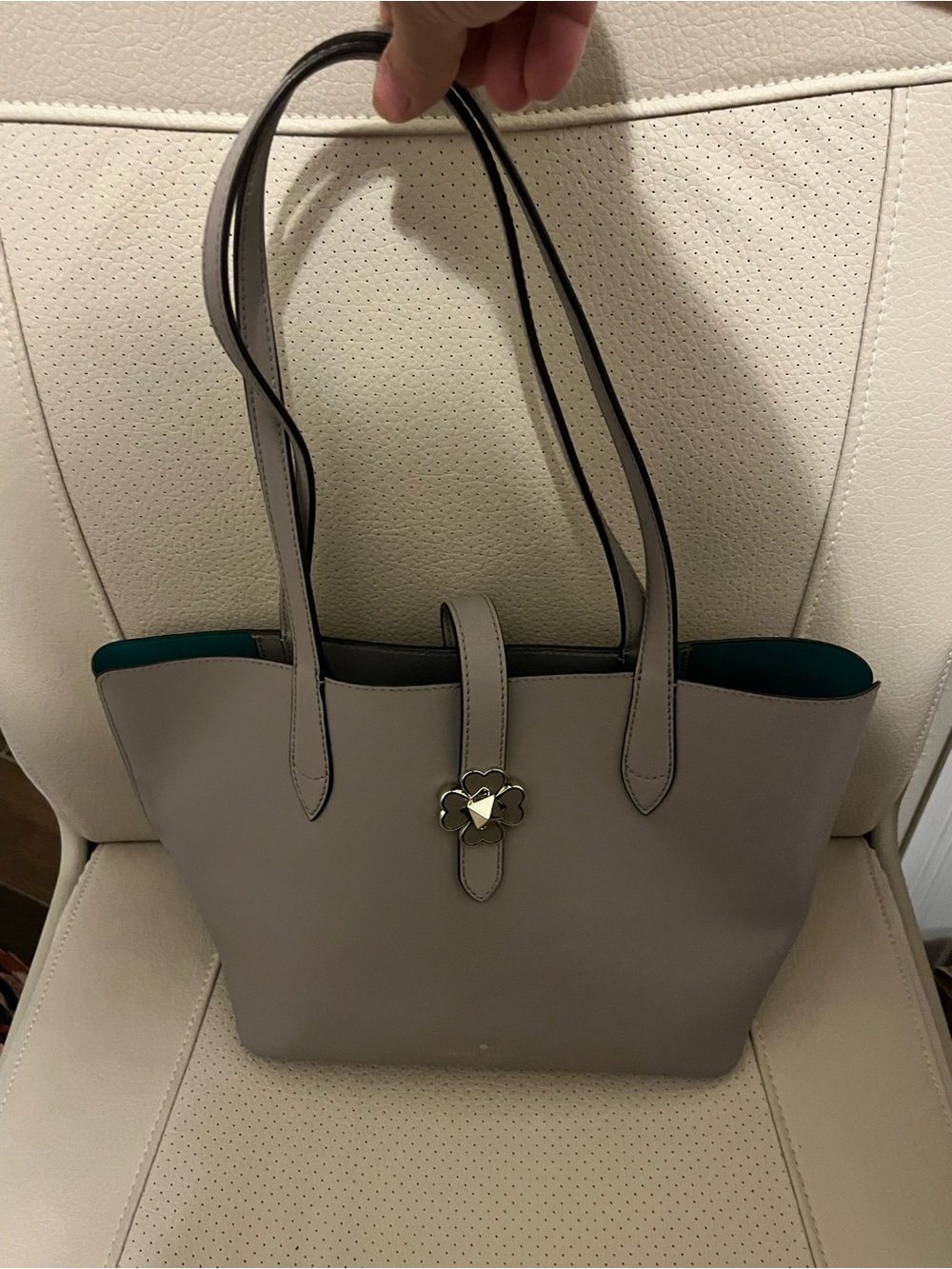 Kate Spade New York Kaci Small Leather Tote Bag